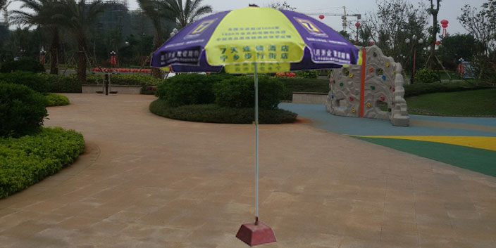 天霸告訴您：廣告太陽(yáng)傘如何使用