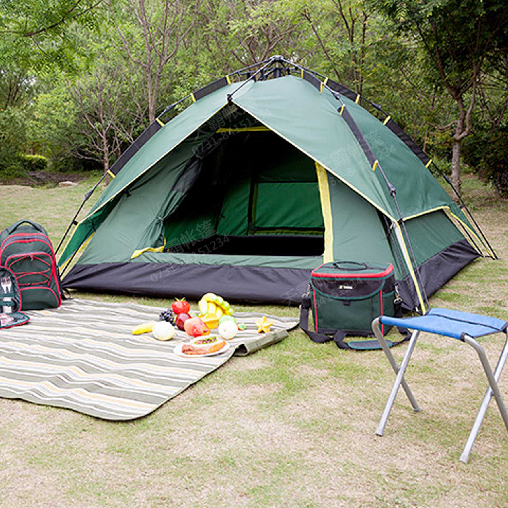 四人三用自動旅游帳篷