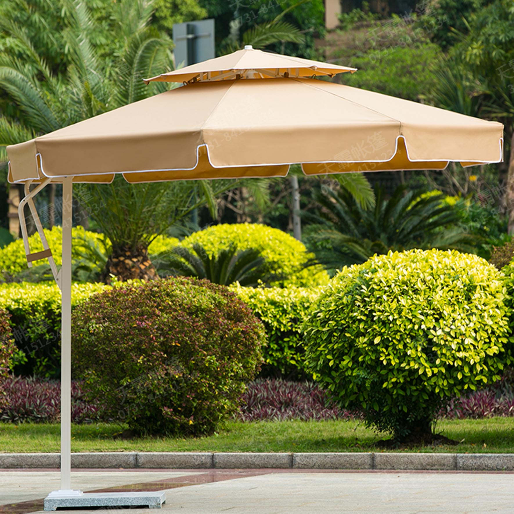 圓形側(cè)立傘