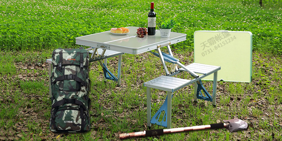 背包+藏獒鏟+連體桌+對折桌