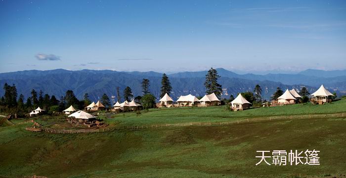 哪些地方適合搭建酒店帳篷？