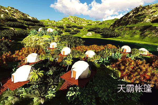 哪款造型的酒店帳篷受歡迎？