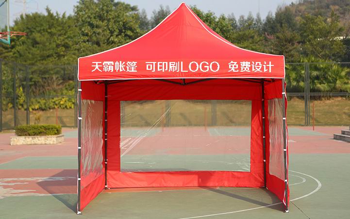 購買多個(gè)廣告帳篷這樣捆綁能更抗風(fēng)