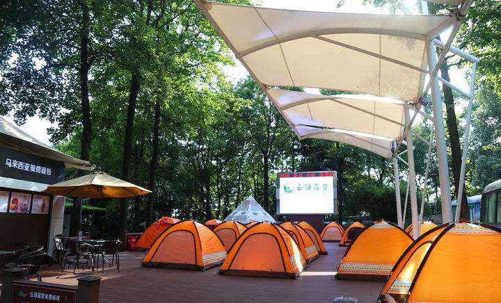 長(zhǎng)沙難得好天氣，帶著帳篷去露營(yíng)吧！