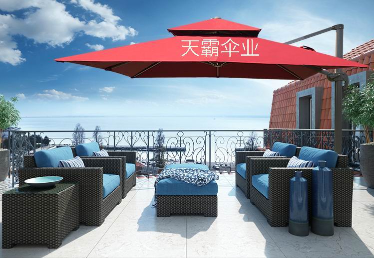 庭院遮陽傘選哪種款式好？