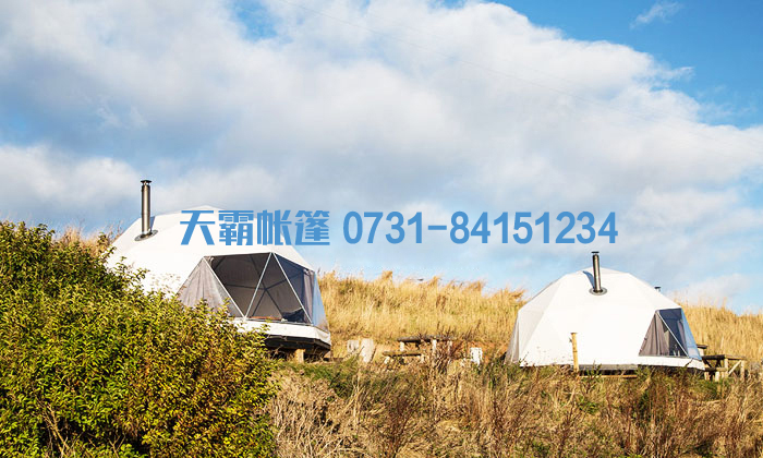 星空酒店帳篷，躺在床上便能看見漫天繁星！