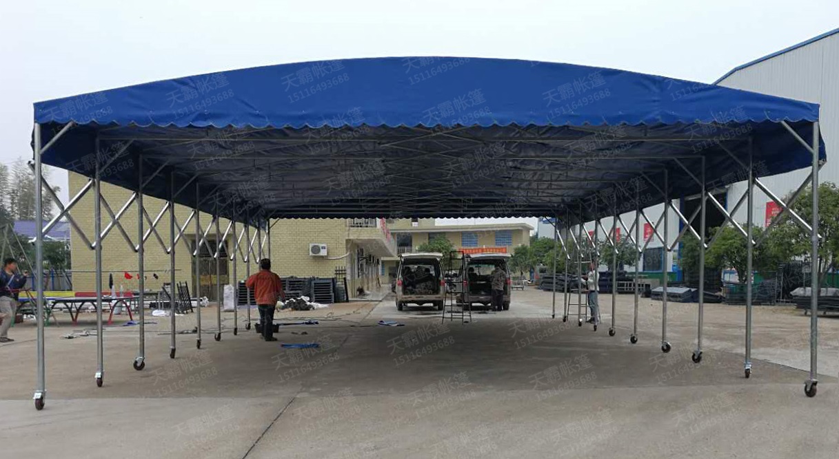 天霸推拉篷常用于哪些地方