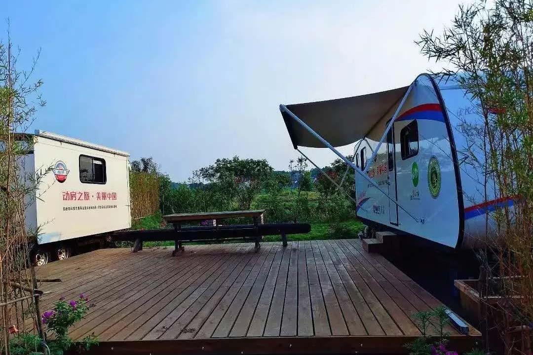 工作累了可以去婁底雙峰歸古房車露營地，散散心