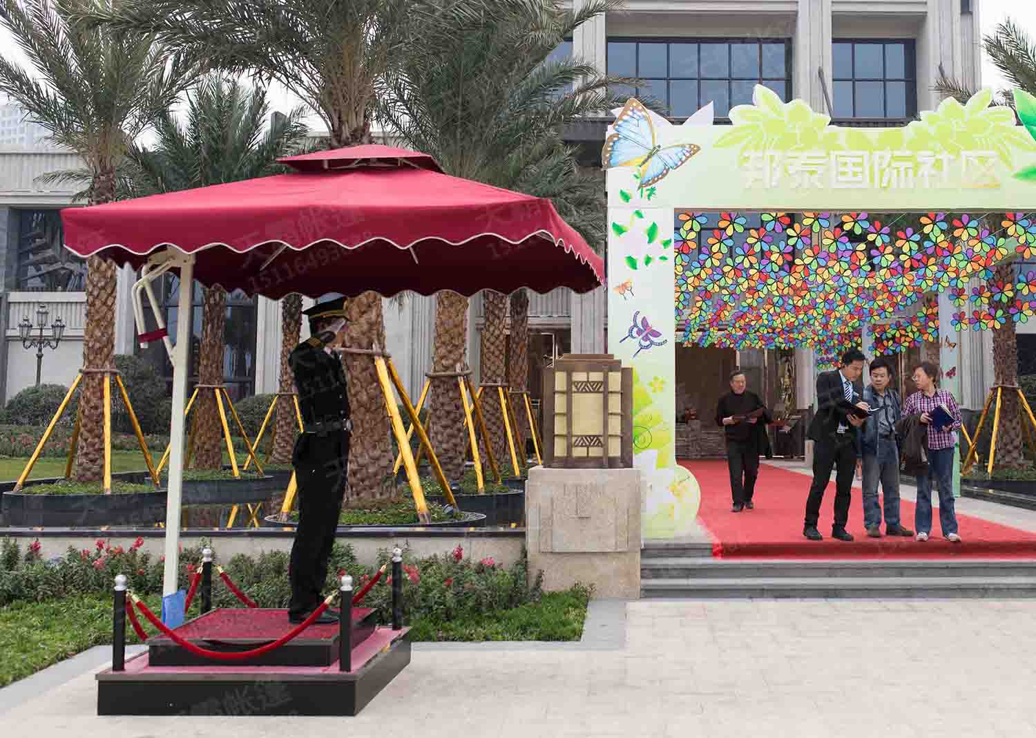 天霸保安崗?fù)悖愕奈飿I(yè)配了嗎？